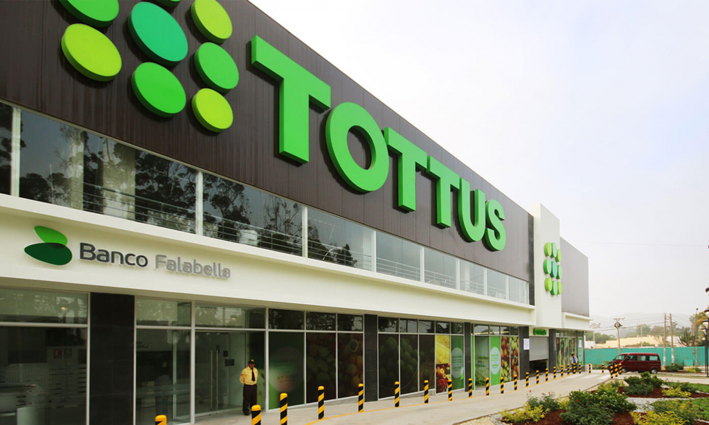 Trabajos en la Empresa Tottus Perú